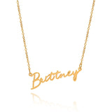 Custom Minimalistic Name Necklace