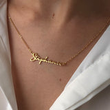 Custom Minimalistic Name Necklace