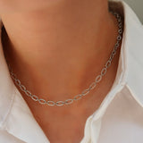 Mini Gigi Silver Necklace