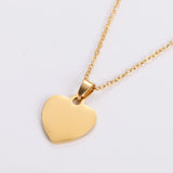 Dear Lover Engraved Necklace