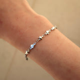 Love Star Silver Bracelet