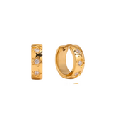 Star Girl Hoop Earrings