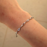 Intertwined Silver Bracelet