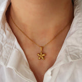 Bubble Flower Necklace