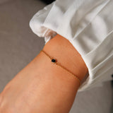 Black Birth Stone Bracelet