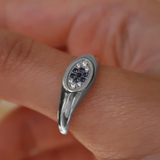 AZURE Evil Eye Ring