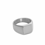 Custom Engraved Square Signet Ring