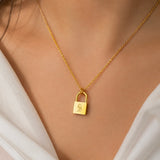 Locked On You Necklace