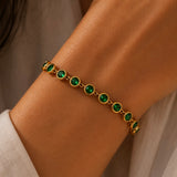 Jade Tennis Bracelet